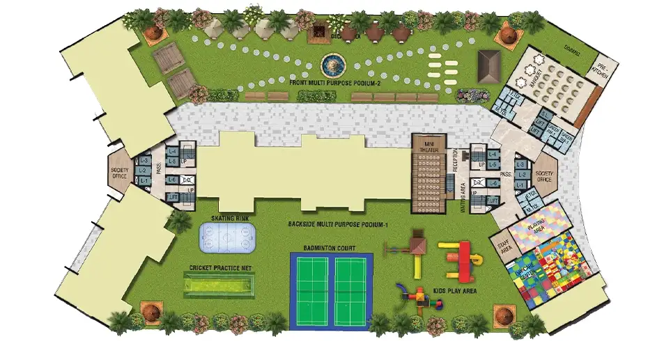 Haware Swaraj Dombivli Floor Plans Haware Swaraj Dombivli Floor Plans